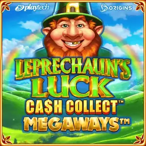 Titelbild des Spiels Leprechaun's Luck Megaways Cash Collect