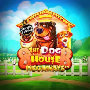 Titelbild des Spiels The Dog House Megaways